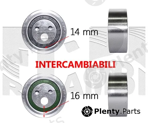 Caliber 56961 — Tensioner Pulley, timing belt