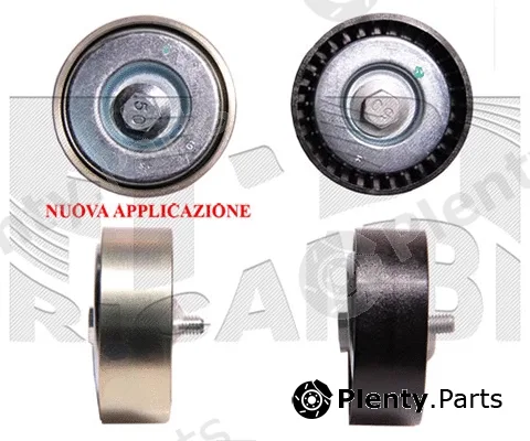 Caliber 37867 — Deflection/Guide Pulley, V-ribbed belt
