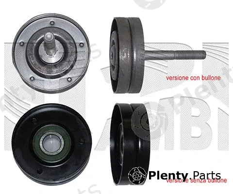Autoteam A06032 — Deflection/Guide Pulley, V-ribbed belt