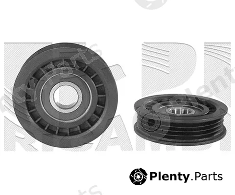 Autoteam A01184 — Deflection/Guide Pulley, V-ribbed belt
