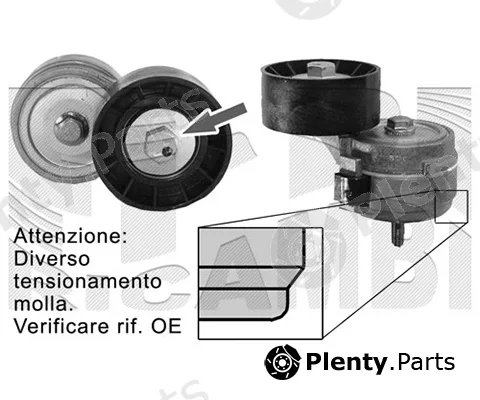 Autoteam A02644 — Belt Tensioner, V-ribbed belt