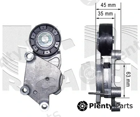 Autoteam A04716 — Belt Tensioner, V-ribbed belt