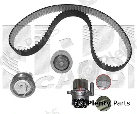 Autoteam KATW1263B — Water Pump & Timing Belt Kit