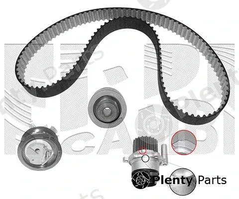 Autoteam KATW1263 — Water Pump & Timing Belt Kit
