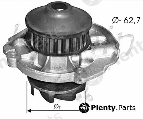 Autoteam WPA371 — Water Pump, engine cooling