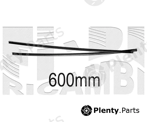 Autoteam WBX600 — Wiper Blade Rubber