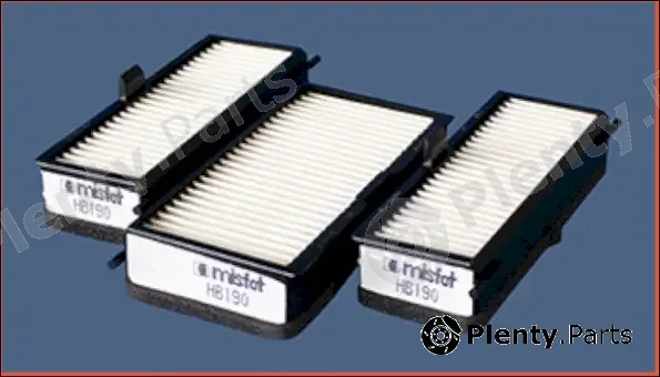 Misfat HB190 — Filter, cabin air