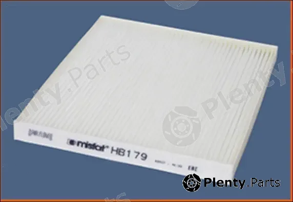 Misfat HB179 — Filter, cabin air