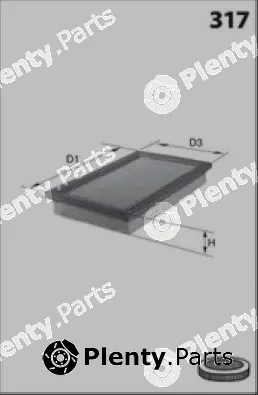 Misfat P314 — Air Filter
