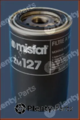 Misfat ZM127 — Oil Filter
