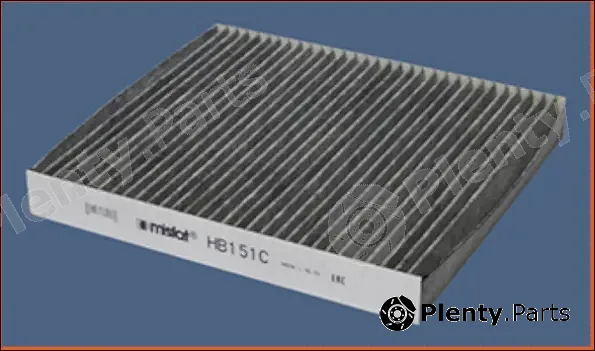 Misfat HB151C — Filter, cabin air