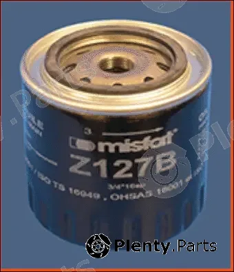 Misfat Z127B — Oil Filter