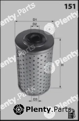 Misfat F663 — Fuel Filter