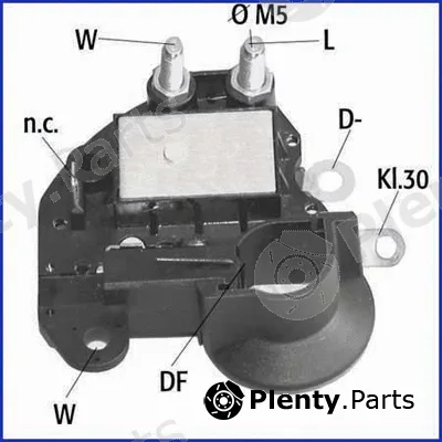 Hitachi 130796 — Alternator Regulator Hueco