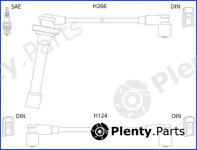Hitachi 134522 — Ignition Cable Kit Hueco