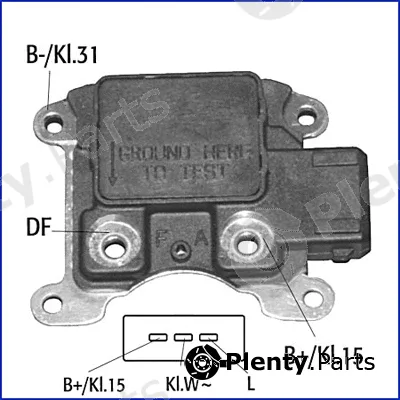 Hitachi 130040 — Alternator Regulator Hueco