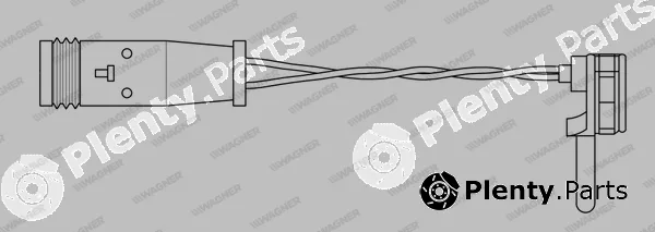Wagner WWI261 — Warning Contact, brake pad wear
