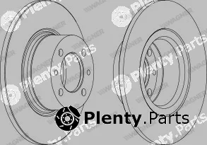 Wagner WGR0035-1 — Brake Disc