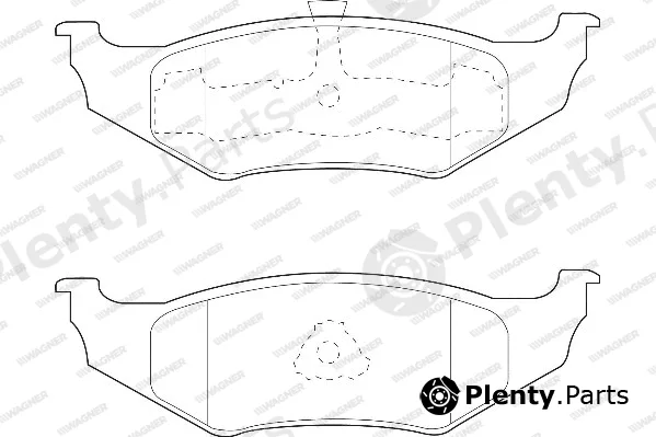 Wagner WBP23561A — Brake Pad Set, disc brake