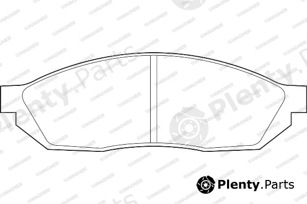Wagner WBP20731A — Brake Pad Set, disc brake