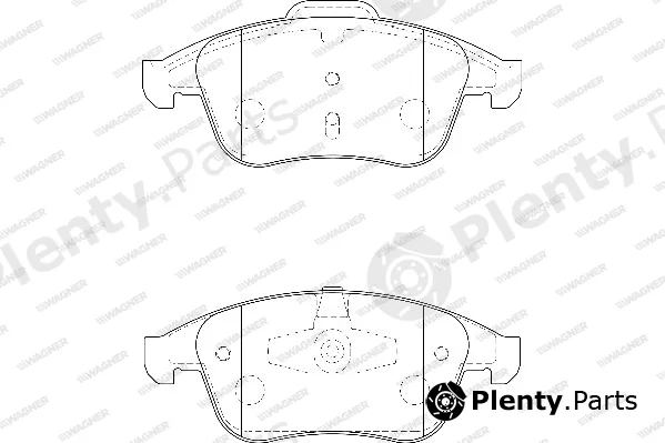 Wagner WBP24709A — Brake Pad Set, disc brake