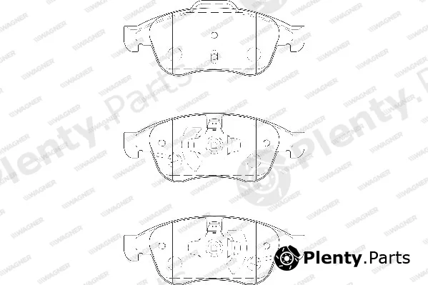 Wagner WBP24914A — Brake Pad Set, disc brake