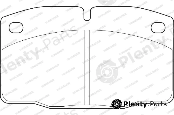 Wagner WBP20939A — Brake Pad Set, disc brake