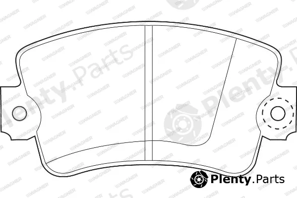 Wagner WBP20488A — Brake Pad Set, disc brake