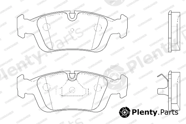 Wagner WBP21925A — Brake Pad Set, disc brake