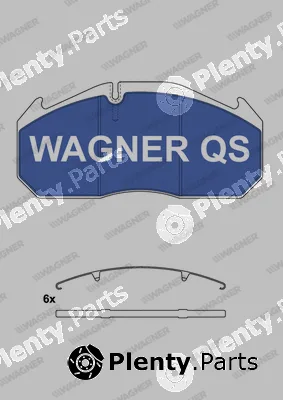 Wagner 2903004950 — Brake Pad Set, disc brake