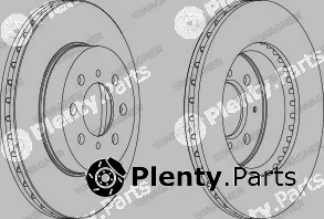 Wagner WGR0492-1 — Brake Disc