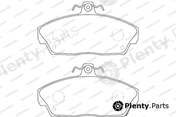 Wagner WBP21515A — Brake Pad Set, disc brake