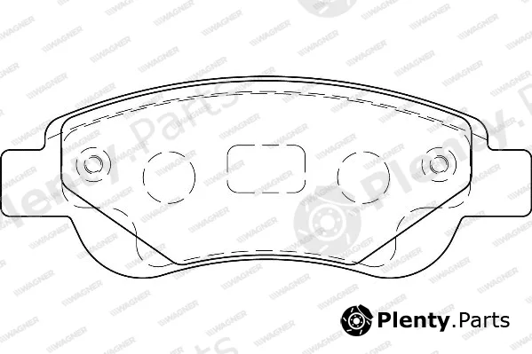 Wagner WBP23959A — Brake Pad Set, disc brake