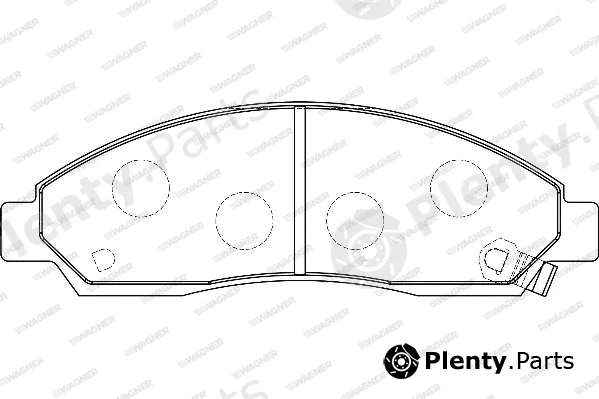 Wagner WBP24370A — Brake Pad Set, disc brake