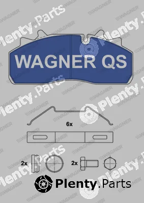 Wagner 2915904950 — Brake Pad Set, disc brake