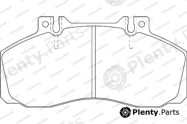 Wagner WBP29835A — Brake Pad Set, disc brake