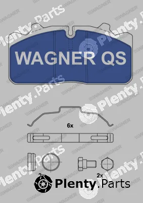 Wagner 2908804950 — Brake Pad Set, disc brake