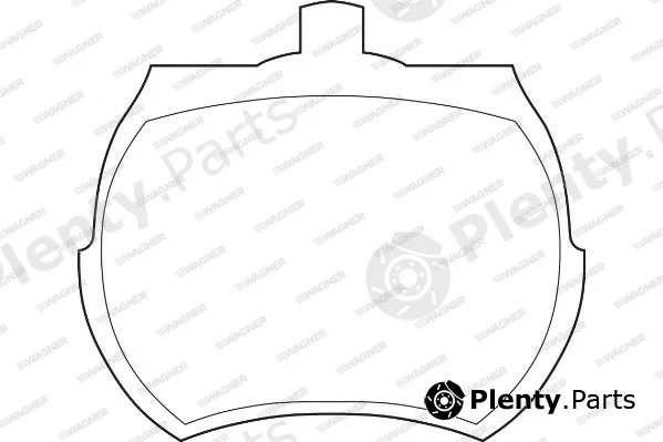 Wagner WBP20038A — Brake Pad Set, disc brake