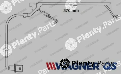 Wagner 587040W — Warning Contact, brake pad wear