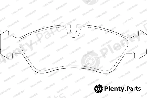 Wagner WBP21190A — Brake Pad Set, disc brake