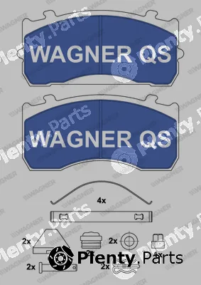 Wagner 2911504950 — Brake Pad Set, disc brake