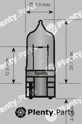 Spahn Glühlampen 1221 — Bulb, tail light