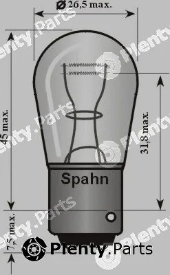 Spahn Glühlampen 2015 — Bulb, stop/tail light
