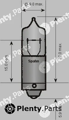 Spahn Glühlampen 1269 — Bulb, tail light