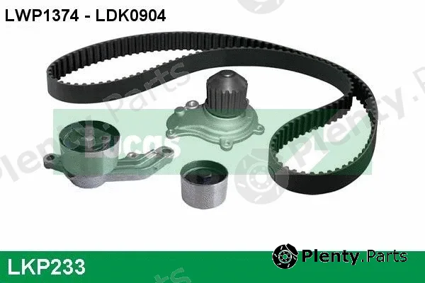 Lucas LKP233 — Water Pump & Timing Belt Kit