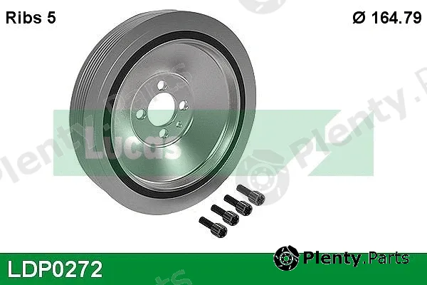 Lucas LPD0272 — Belt Pulley, crankshaft