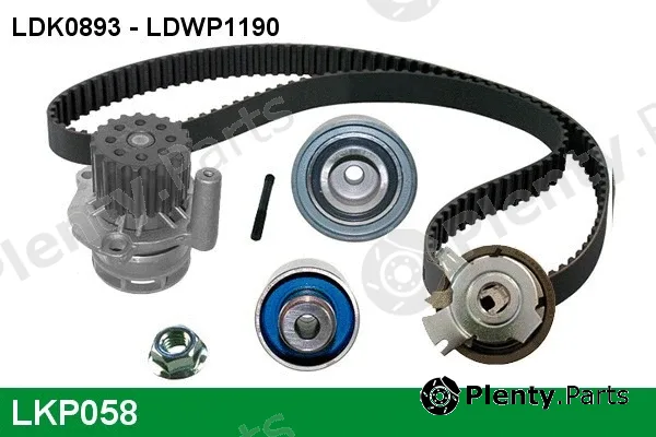 Lucas LKP058 — Water Pump & Timing Belt Kit