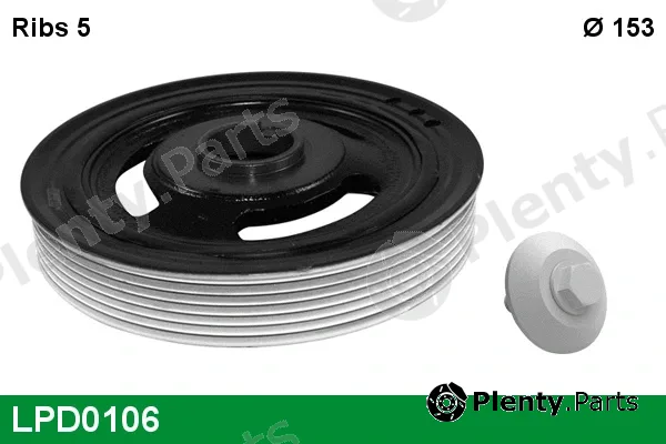 Lucas LPD0106 — Belt Pulley, crankshaft