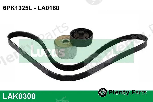 Lucas LAK0308 — V-Ribbed Belt Set