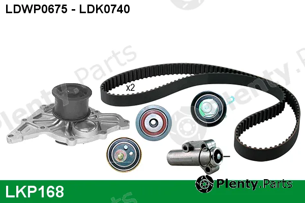 Lucas LKP168 — Water Pump & Timing Belt Kit